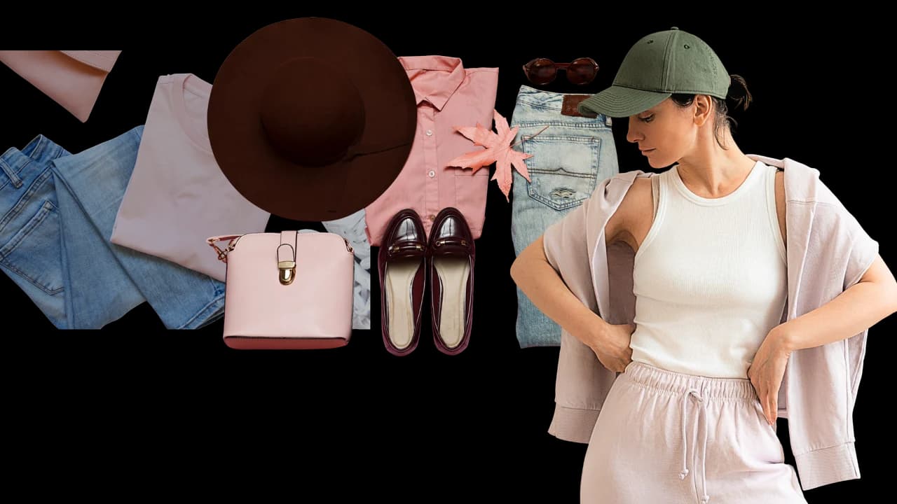 Kıyafet kombini ve model — giyim & moda içeriği